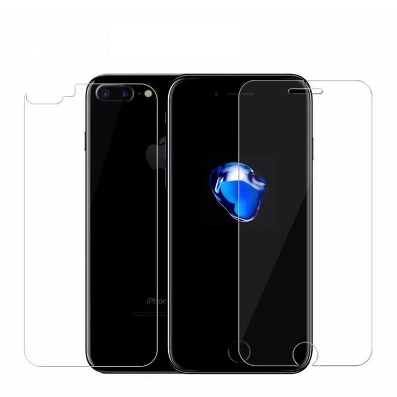 Sklo 2 v 1 pro iPhone 15 14 13 Pro Max Přední strana Zadní strana Tvrzené sklo pro iPhone 12 13 Mini 14 15 7 8 Plus SE 2/3 Ochranné sklo na displej iPhone X XS Max XR