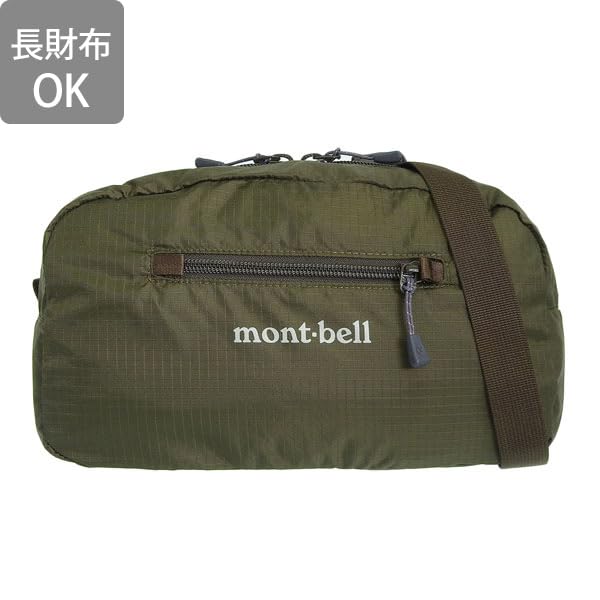 Bag for Men and Shoulder Body Light 1123986 Green [Montbell] Women, Bag, Bag, Nylon, Pocketable, Pouch, M, (Dark (KHGN))