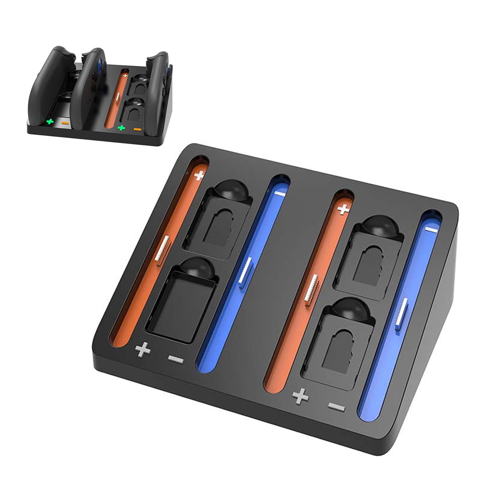 

Легкое зарядное устройство для Switch 2 Игровые аксессуары для Switch Joy-Con Контроллеры Joy-Con, Черный, Аксессуары, Joy-Cons