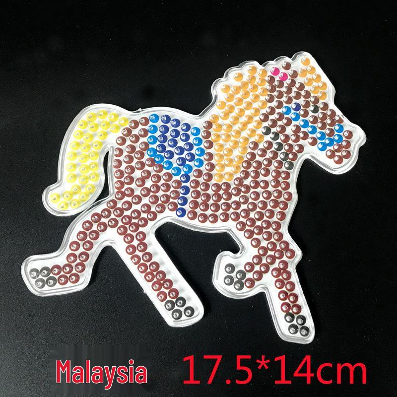 Οικολογικό Πρότυπο Χάντρες Perler 5mm: Παιδικός Εκπαιδευτικός Πίνακας Παζλ DIY