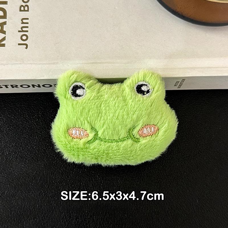 Cartoon Animals Plush Brooch Cute Coat Sweater Scarf Badges Kawaii Pins Creative Backpack Decoration Children Gifts