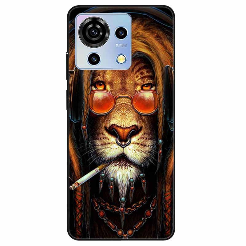 For ZTE Blade V50 Vita Case Phone Cover Shockproof TPU Soft Silicone Fundas for ZTE Blade V50 Vita V50Vita 6.75 Luxury Astronaut