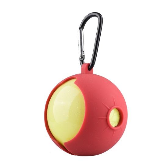 Yousheng Silicone Golf Ball Cover with Carabiner, Portable Standard Golf Ball Holder, Golf Ball Carrier Protective Sleeve, Golf Accessories, Gift for