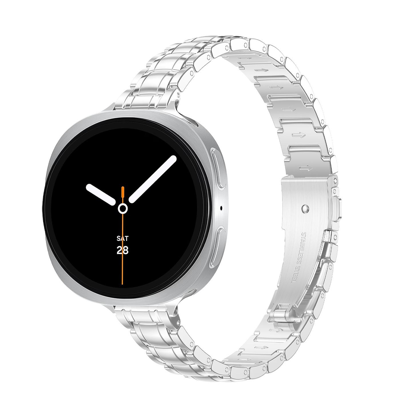 

Compatible Metal Watch Strap for Samsung Watch8/Classic Samsung Watch 8/Watch 8 Classic срібний