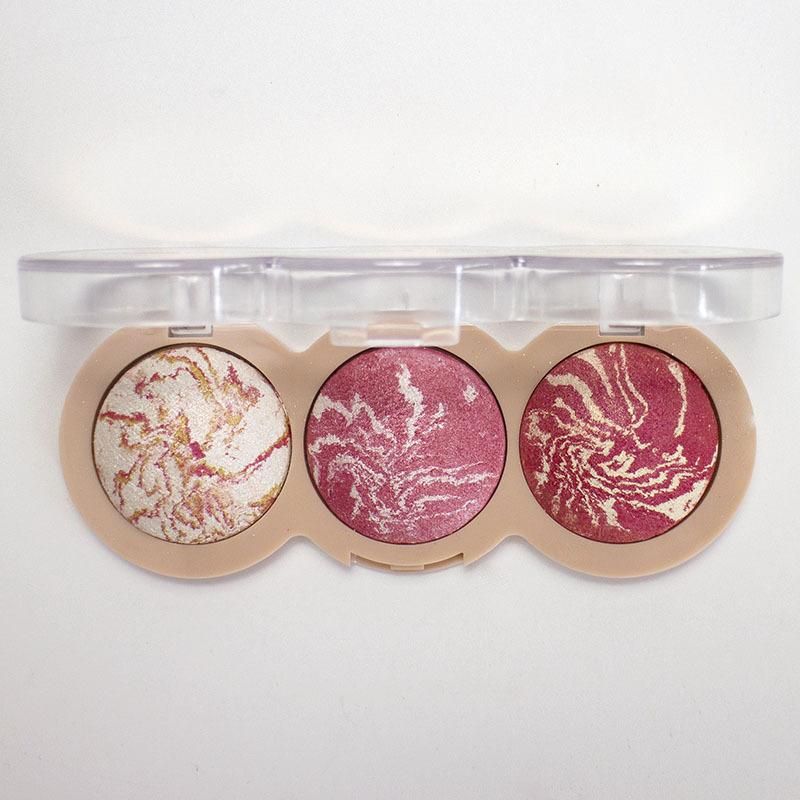 Sweet Eyes Palette Powder Honeycomb Style Matt Finish Pečený pudr Beauty Makeup Makeup Blush