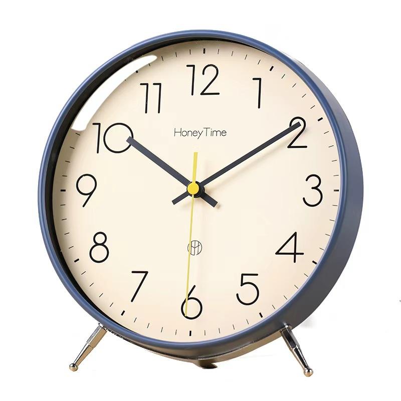 Clock living room 1011 new desktop clock pendulum desktop large clock placement home electronic alarm clock ornament