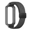 Pulseira Trançada+Capa de PC para Xiaomi mi band 9 8 active acessórios esportes magnético Pulseira de Nylon correa+Capa para Redmi band 3 2
