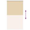 Beige Blackout Roller Blind 130X210Cm Fabric Width 126.6Cm