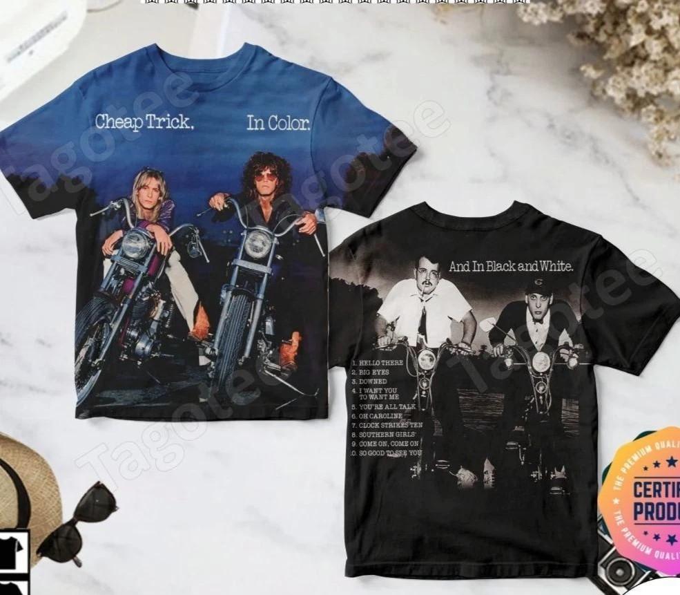 Cheap Trick In Color Album Cover AOP T-Shirt UB25 M