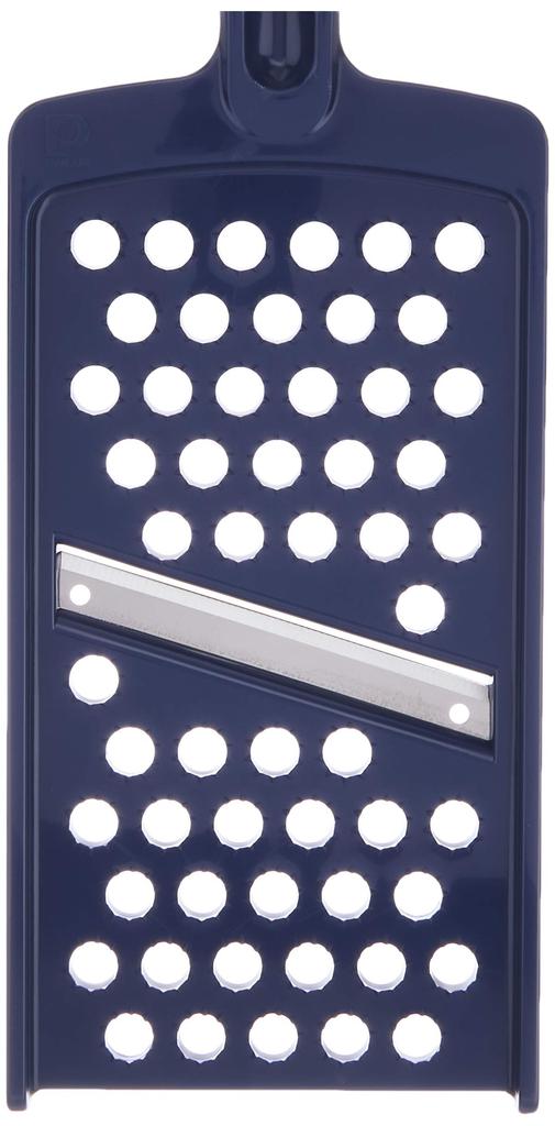 Delish Kitchen Pearl Metal X 9 X 2 PC Slicer Grater, Navy, 24.5 Cm, CC-1268
