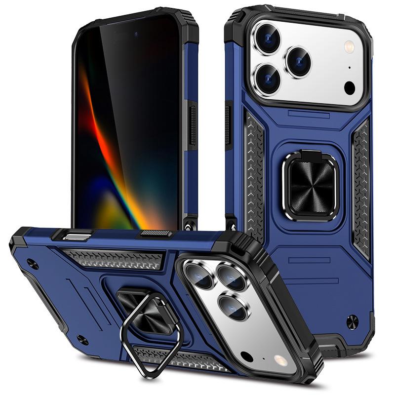 Hot Sale Applicable Apple 17 Mobile Phone Case Car Magnetic Holder iPhone16Pro Mobile Phone Case 15