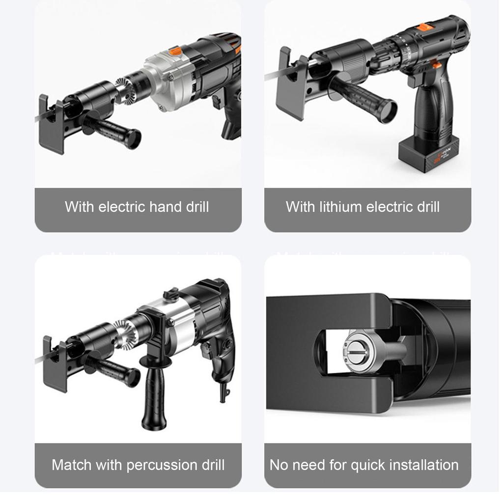 Tragbare Elektrische Säge Kopf Von Schraubendreher Kolben Adapter Elektrische Bohrer Zu Elektrische Säge Haushalt Holz Metall Schneiden Werkzeuge