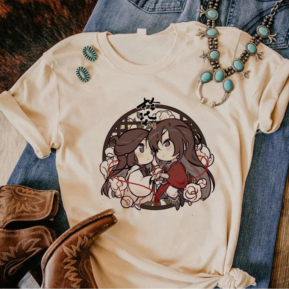 

Tian Guan Ci Fu Tgcf tshirt women Y2K manga harajuku top girl graphic clothes 4XL