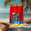 Ultra Soft Beach Towel with Maisy Mouse Theme,Ideal for Pool,Camping, Diving,Perfect Travel Essential, Vibrant Beach Towel.