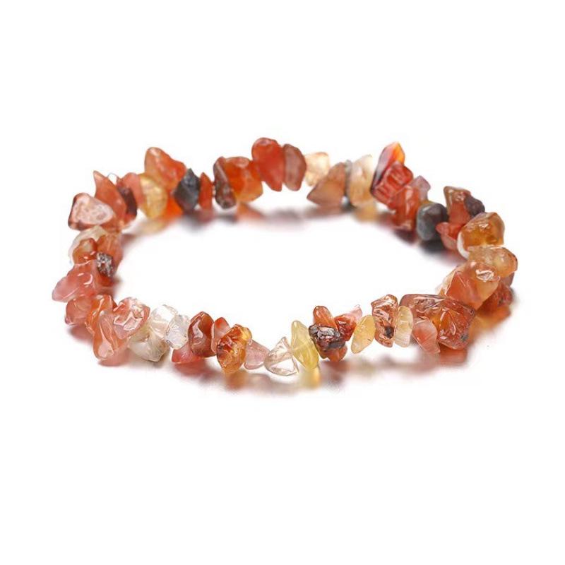 Natural Stone Stretchable Crystal Gravel Bracelet