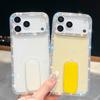 Flash Diamond for Apple 17Air Phone Case Flash Powder for IPhone 16E Straight Mirror Stand 15promax