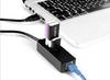 USB 3.0 to RJ45 Gigabit Network Card with Hub - Driver-Free