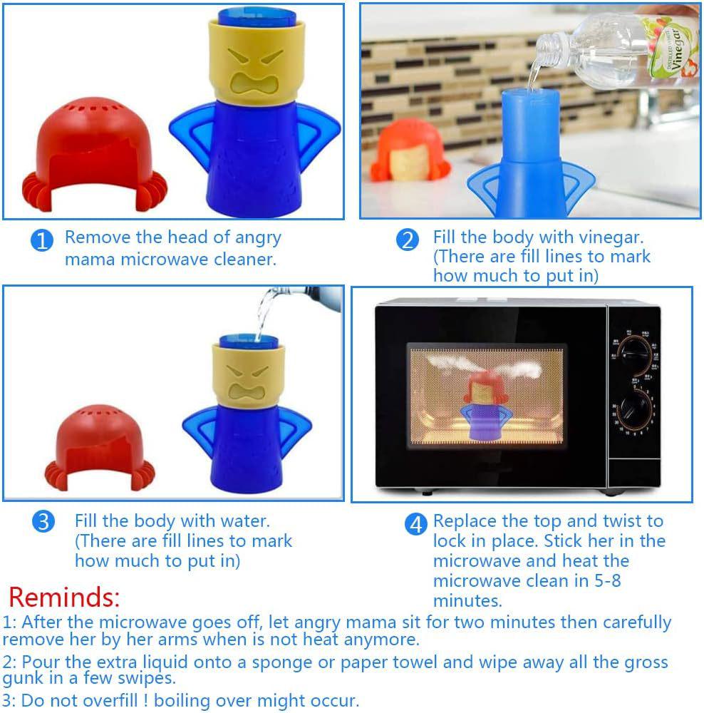 Cross-Border Angry Mom Spray Degreaser for Microwaves