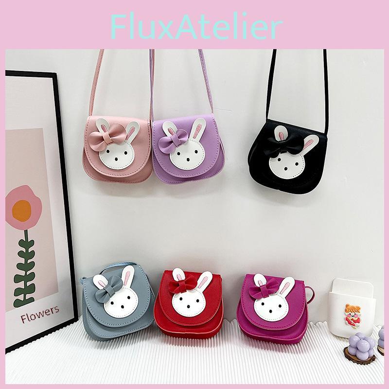 Knot Butterfly Rabbit Pattern Cute Girl Crossbody Bag Child Mini  Accessory Bag