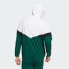 Adidas Twistknit Casual Simple Hoodie Long Sleeve Sweatshirt Men Sweatshirt White Academy-Green IM7226