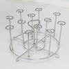 304 Stainless Steel Air Fryer Grill Rack, Multi-purpose Skewer Stand for Kitchen & Outdoor Barbecue