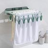 Windproof 24 Clips Clothes Hanger Plastic Cloth Drying Rack Underwear Drying Rack  for Home