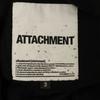 ATTACHMENT made in Japan sweat Saruel pants 3 black jeans Men's Used