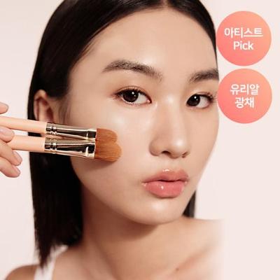 The Tool Lab 231 Moisture Adhesion Trace Full Cover Foundation Concealer-Pinsel (2 Arten)