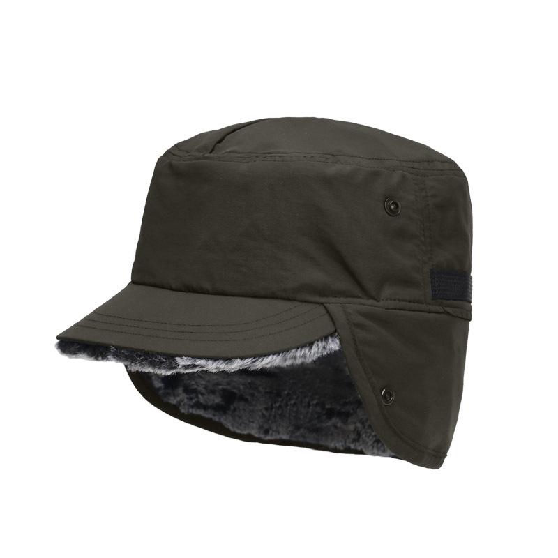 Winter Trapper Hat: Windproof Military-Style with Velvet Ear Protection for Men & Women