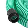 VidaXL Suction Hose with Brass Fittings Green 1.1" 20 M PVC 151050