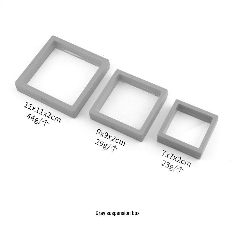 Transparent Anti-Oxidation Jewelry Storage Box for Earrings and Necklaces