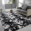 Large Area Rugs for Living Room Super Soft Fluffy Modern Bedroom Rug, Tie-Dyed Indoor Shag Fuzzy Carpets for Girls Kids Nursery Room Home Decor