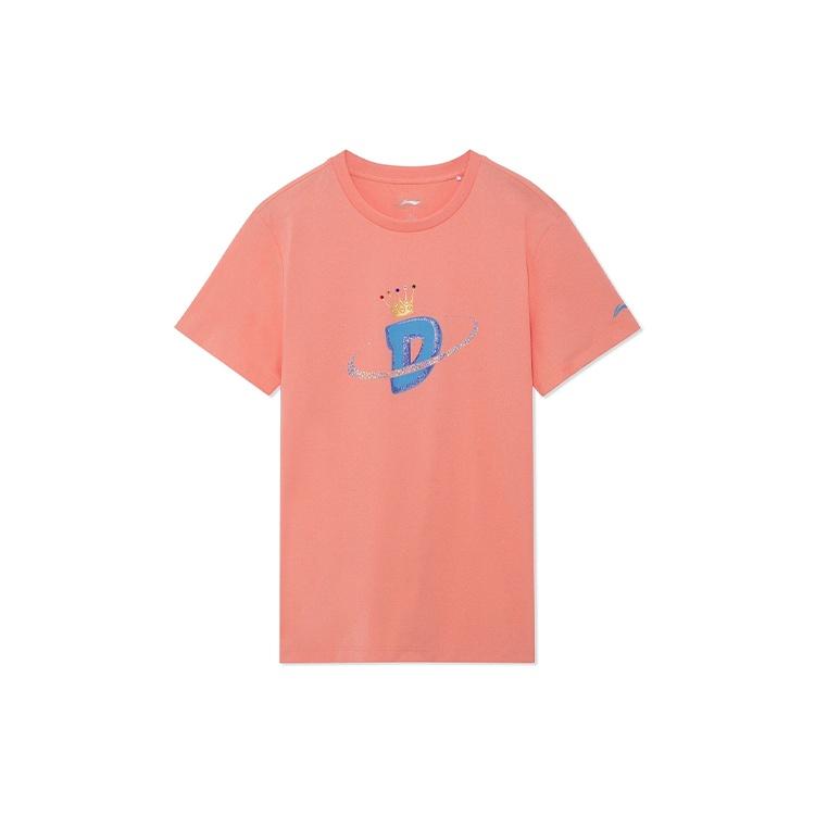 Li-Ning x Ding-Ning Table Tennis Tee Fluorescence Orange Unisex AHSS447-1 L