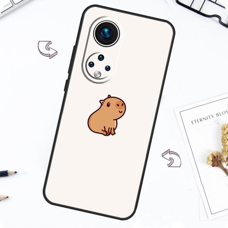 

Capybara Case For Honor Magic 7 Pro 5 6 Lite Honor 200 Pro 50 70 90 X8b X9a X8a X8 X9 X9c X9b Cover Honor X8 4G