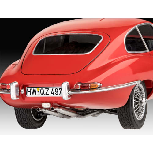 German Revell 1/24 Jaguar E-Type (Coupe) Plastic Model Kit 07668