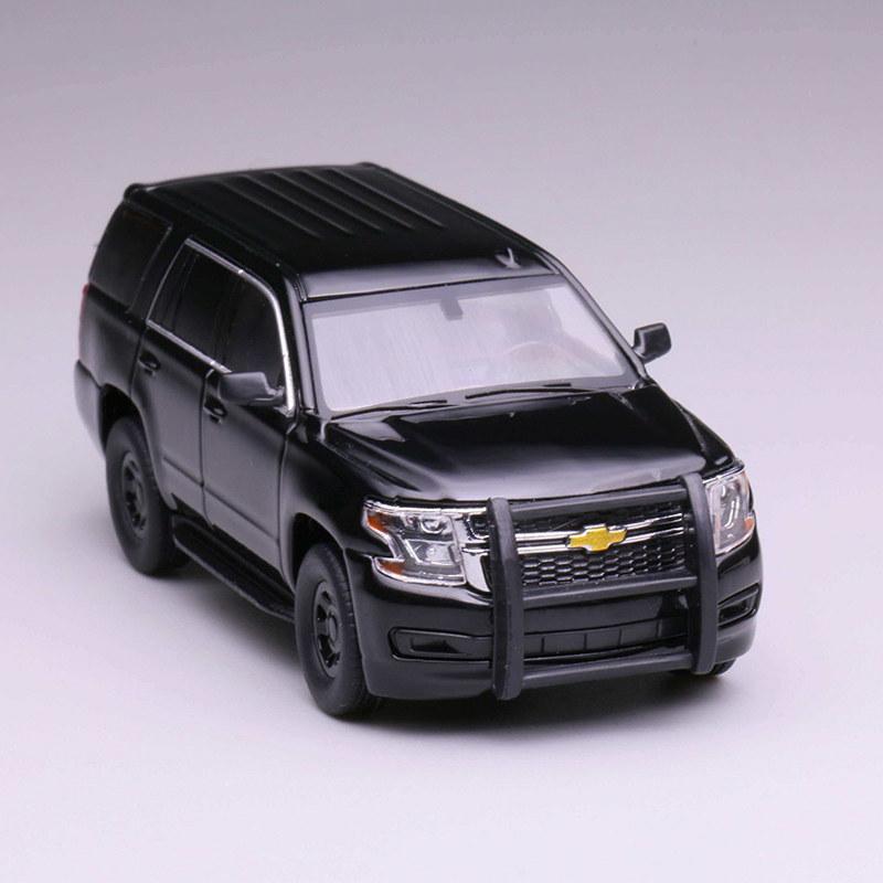 596 1:64 Chevrolet Tahoe PPV Undercover Polizei Version Legierung SUV Modell Auf Lager Polizeiauto & Einsatzfahrzeug Sammlerspielzeug