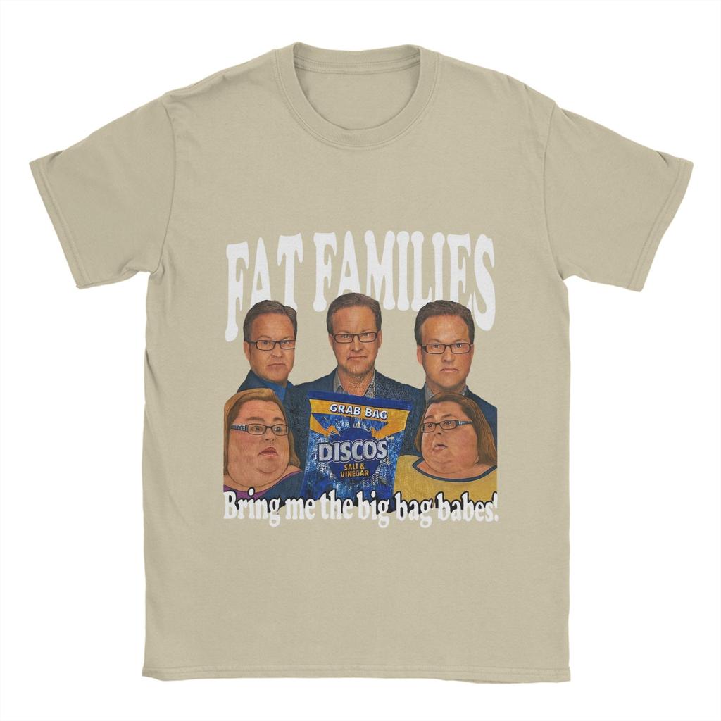 FAT FAMILIES T Shirt Summer Bring Me The Big Bag Babes Harajuku T Shirts Men Cotton Crew Neck Tees Short-Sleeve Streetwear Tops