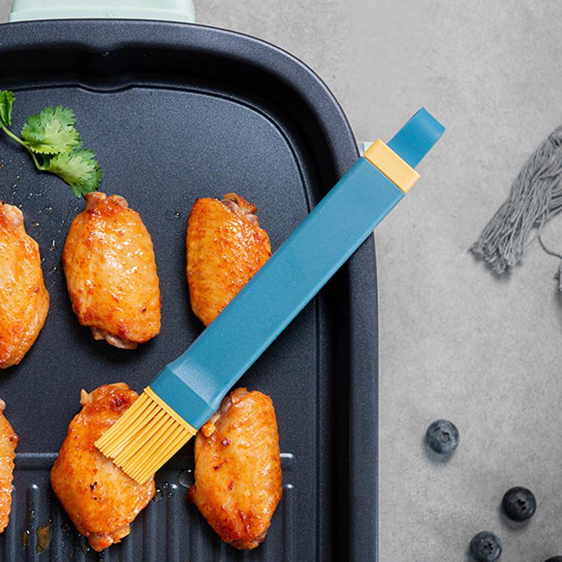 Grilling Silicone Pastry Brush BBQ Brush Butter Oil Bread Heat Resistant Seasoning Brushes