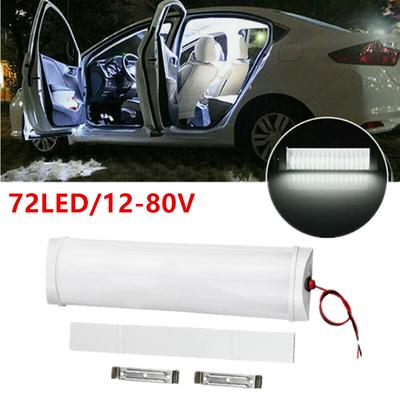 Car Interior Lighting Reading Strip Light Interior Light Ceiling Lamp for Van Lorry Truck LED12-80V Camper Lighting With Switch
