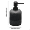Hand Soap Dispenser Shampoo Bottle 3x6.2inch for Bathroom Counter