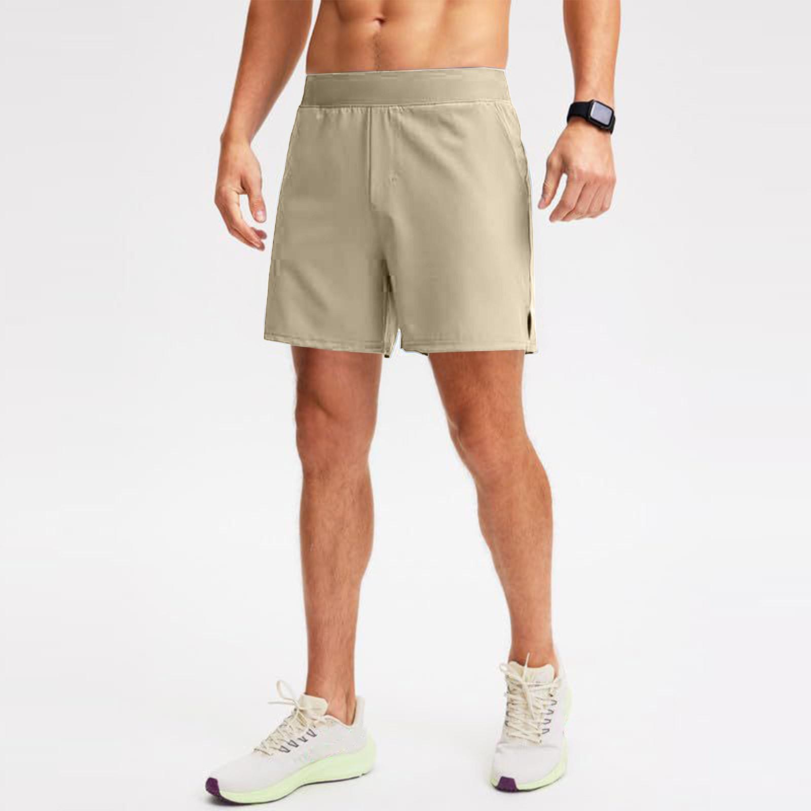 

Мужские рабочие шорты с несколькими карманами. Эластичный пояс. Свободный хлопок. Повседневные легкие рабочие шорты для активного отдыха XXXL хаки