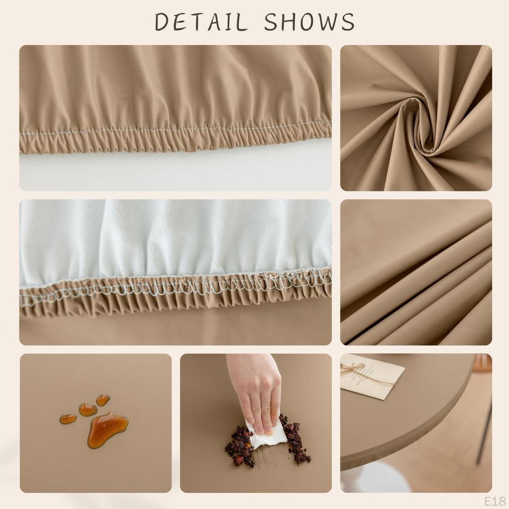 Elastic Stretch Table Protector for Kitchen and Event Use