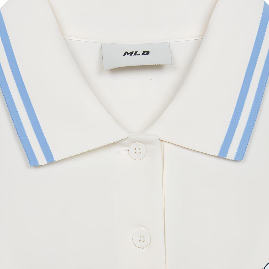 New MLB New York Yankees Polo Shirt Women's White 3FPQB0253-50IVS