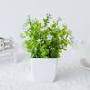 Fake Potted Flowers False Plants Simulated Tree Pot Plants Artificial Flower  Home Garden Decor