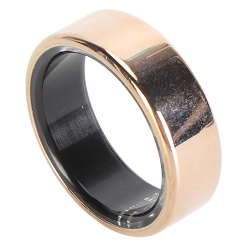 Smart Health Tracker Ring Temperature Tracking Pedometer IP68 Waterproof Fitness Ring for Sleeping