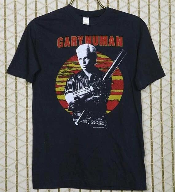 Gary Numan Men Women Black All Size Unisex T-Shirt XXXXL