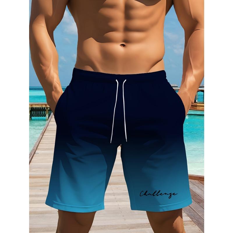 New! Cool Beach Shorts, Cool and Creative, Summer Street 3D Printed Beach Casual Pants S