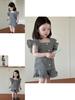Adorable Baby Summer Set Soft Cotton Short Sleeve Outfit For Girls 2024 Korean Style