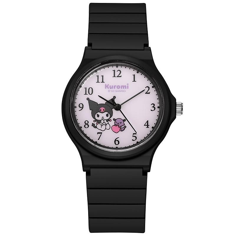 Cartoon Watch Cute Children'S Watch Quartz Watch For Primary And Secondary School Students Exam Watch Silent Pointer