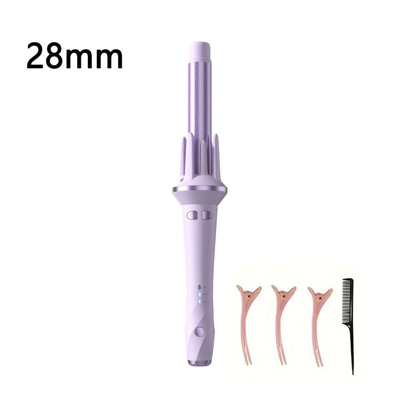 32MM Automatic Curling Iron Voluminous Curls Hair Styler 3 Temperature Settings Fast Heating Low Power Safe Salon Tool